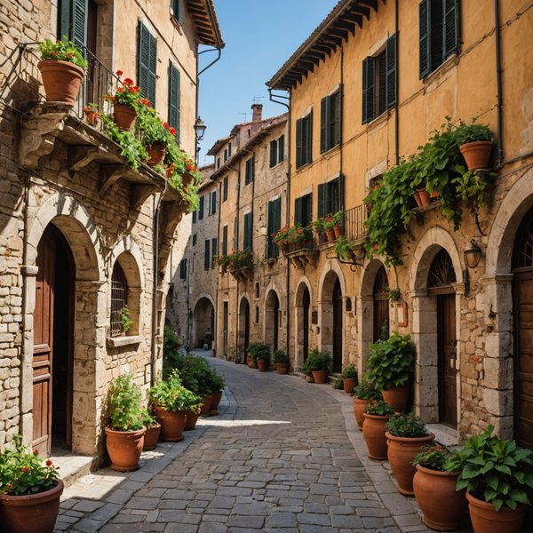 Comment organiser un séjour en Italie avec des ateliers de poterie et des visites de villages médiévaux?