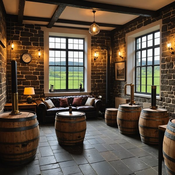 Où séjourner en Écosse pour des vacances avec des cours de fabrication de whisky et des visites de distilleries?