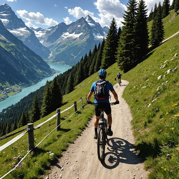 Où trouver les meilleures pistes de vélo de montagne dans les Alpes suisses : itinéraires et niveaux de difficulté ?